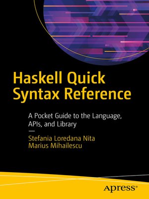 cover image of Haskell Quick Syntax Reference